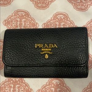 Used in good condition authentic Prada key wallet
